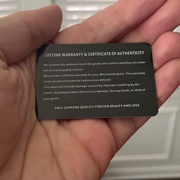 14K Gold Moissanite Engagement Rings, 4CT Elongated Cushion Cut Moissanite Rings - Picture 7 of 8